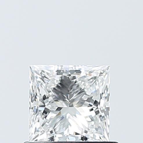 0.71ct E VVS2 Very Good Cut Princess Lab Grown Diamond