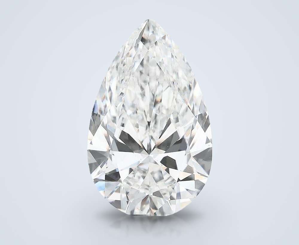 8.52 Carat Pear Lab Diamond