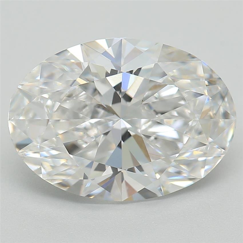 2.09ct E VS1 Rare Carat Ideal Cut Oval Lab Grown Diamond