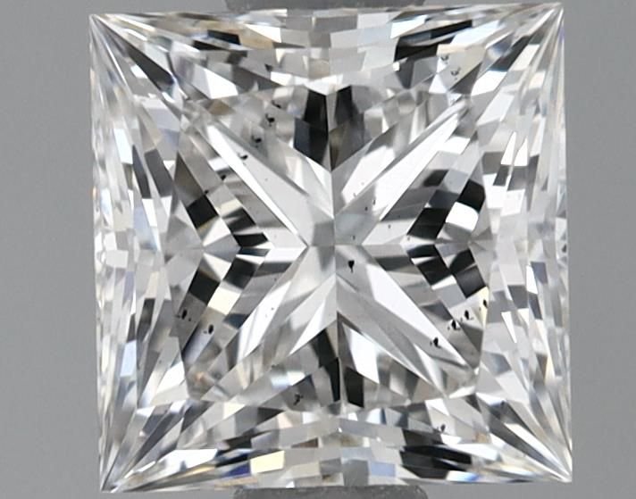 1.12ct F SI1 Rare Carat Ideal Cut Princess Lab Grown Diamond
