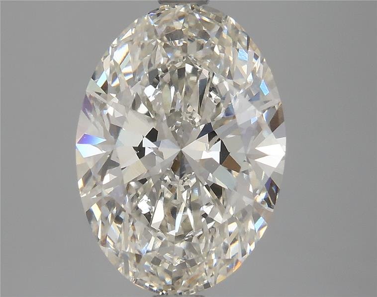3.04ct I SI1 Rare Carat Ideal Cut Oval Lab Grown Diamond