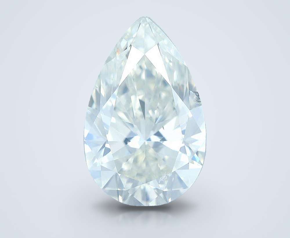 2.03 Carat Pear Natural Diamond