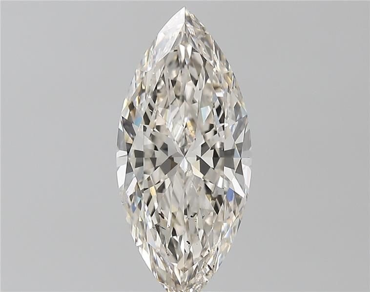 3.02ct K SI2 Rare Carat Ideal Cut Marquise Diamond