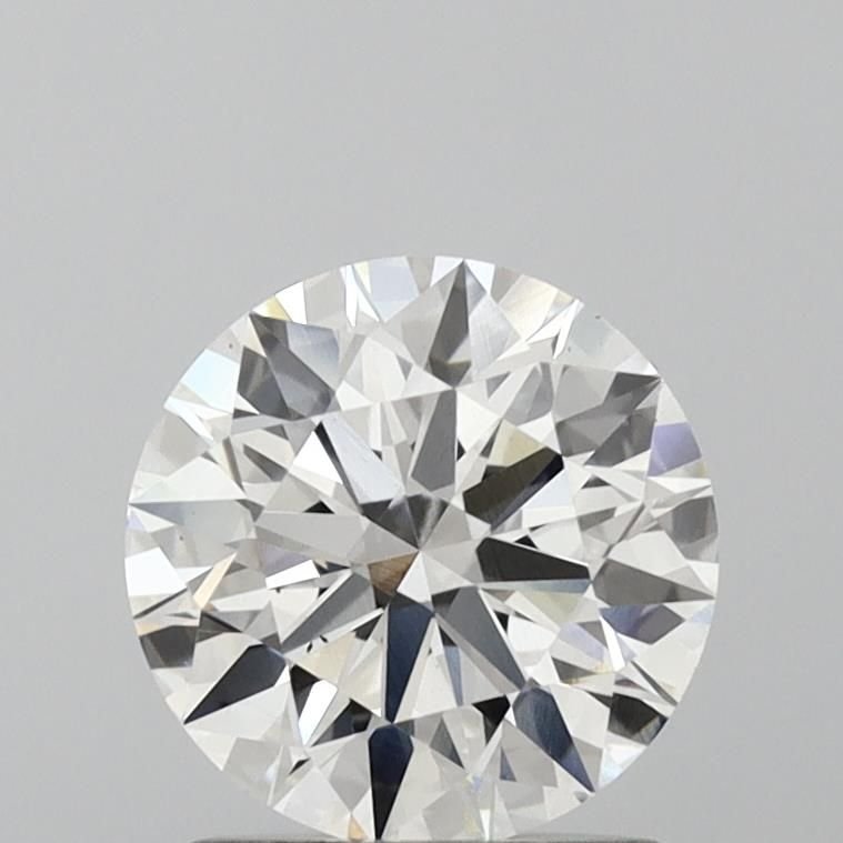 1.38ct F VS2 Rare Carat Ideal Cut Round Lab Grown Diamond