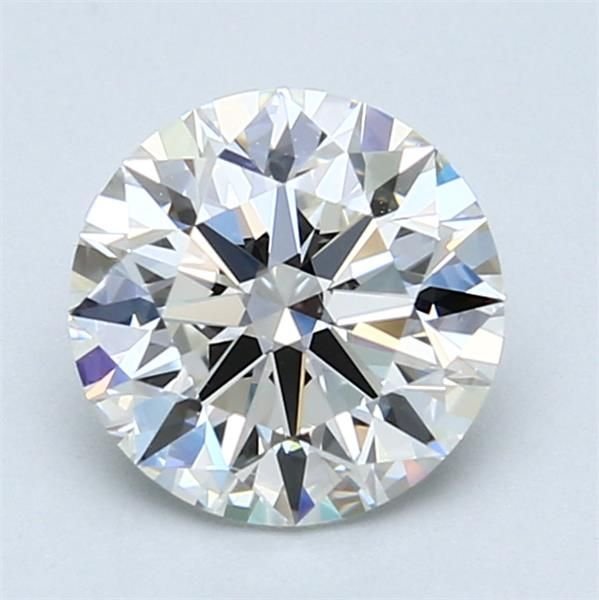 1.72ct G VVS2 Rare Carat Ideal Cut Round Diamond