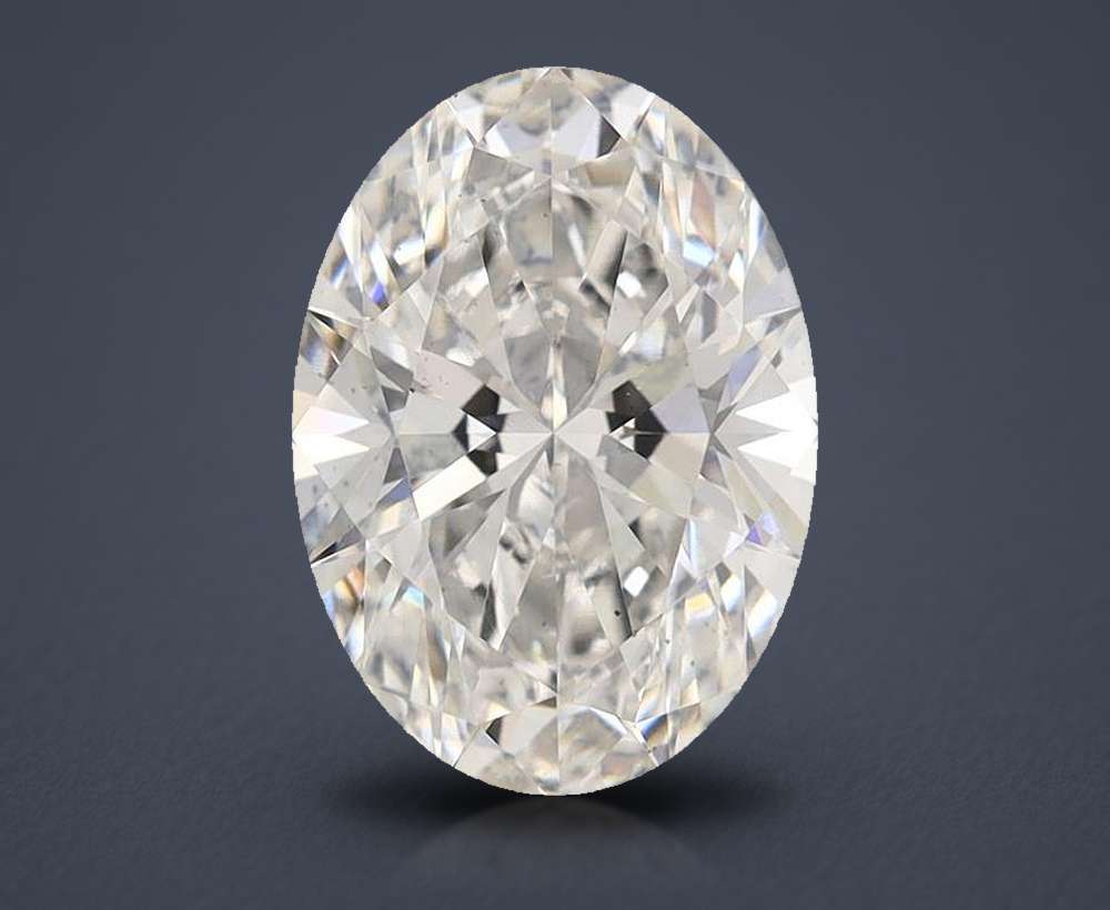 2.74 Carat Oval Lab Diamond