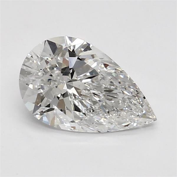 1.18ct D VS1 Rare Carat Ideal Cut Pear Lab Grown Diamond