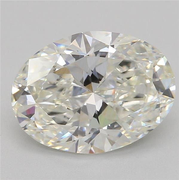1.55ct H VVS2 Rare Carat Ideal Cut Oval Lab Grown Diamond