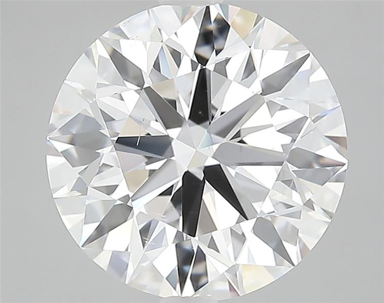 4.15ct E SI1 Rare Carat Ideal Cut Round Lab Grown Diamond