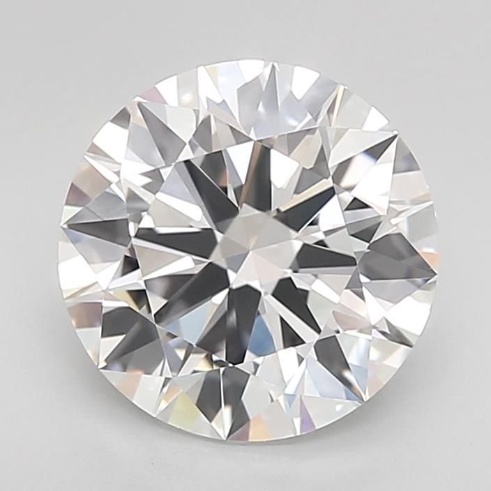 2.73ct E VVS2 Rare Carat Ideal Cut Round Lab Grown Diamond