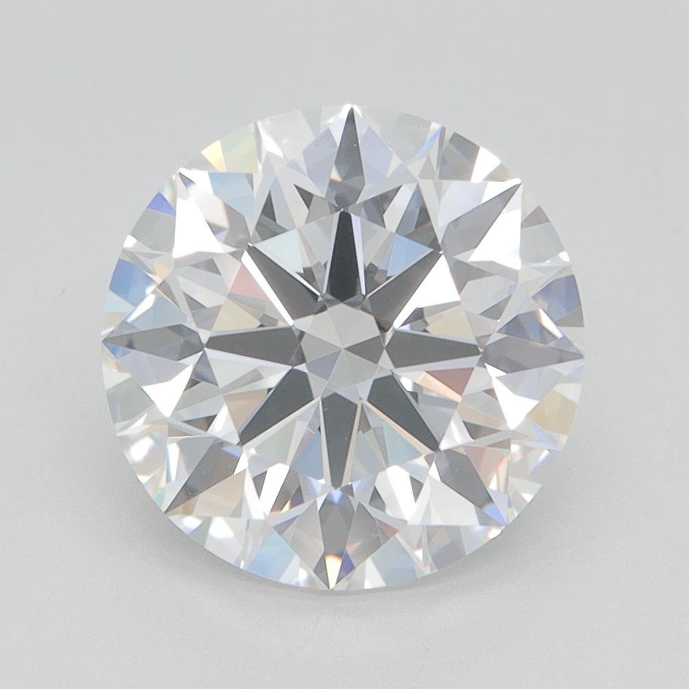 3.15ct G VVS2 Rare Carat Ideal Cut Round Lab Grown Diamond