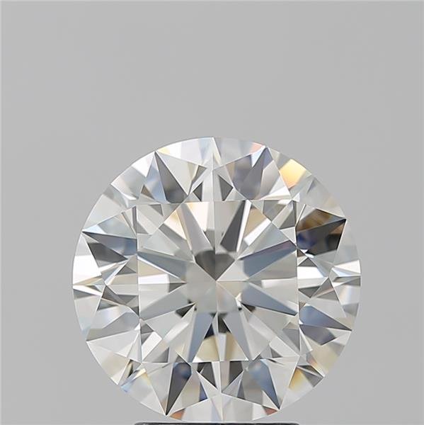 4.09ct I IF Rare Carat Ideal Cut Round Diamond