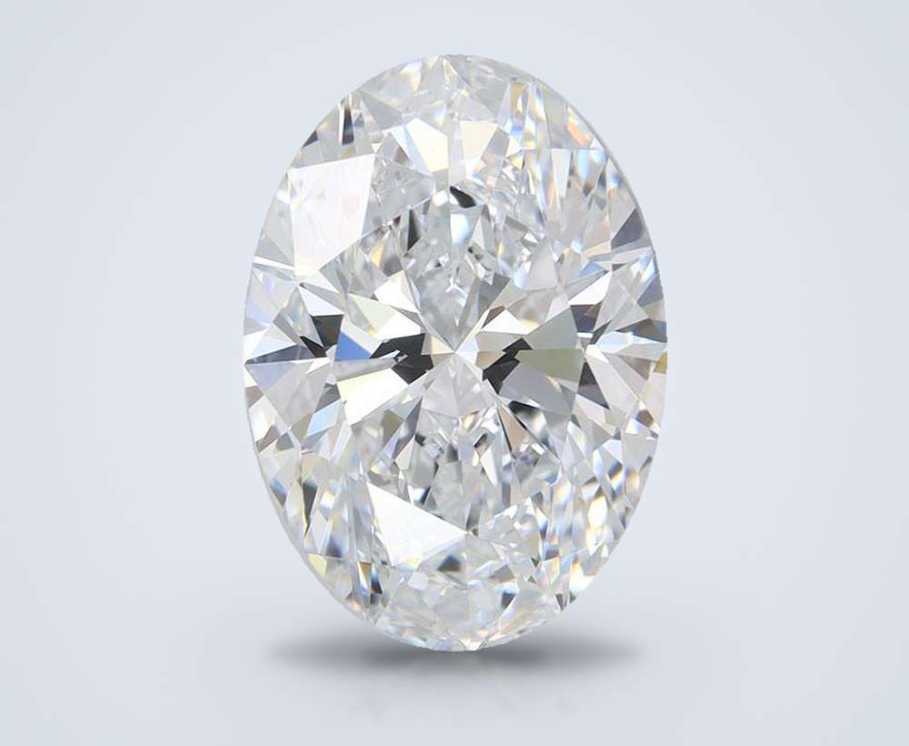 4.98 Carat Oval Lab Diamond