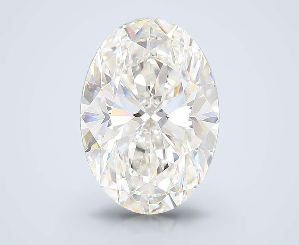 3.91 Carat Oval Lab Diamond