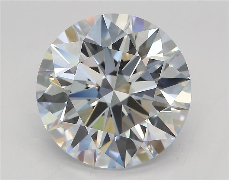 5.06ct G VVS2 Rare Carat Ideal Cut Round Lab Grown Diamond