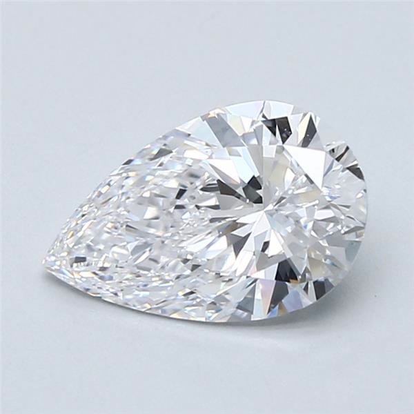 1.70ct D VS1 Rare Carat Ideal Cut Pear Diamond