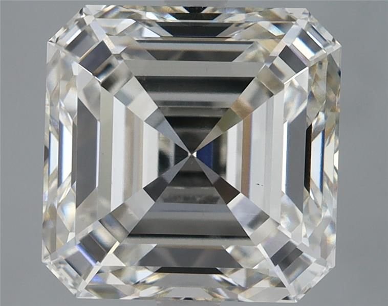 5.86ct I VS1 Rare Carat Ideal Cut Asscher Lab Grown Diamond