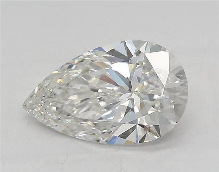 1.78ct F VS1 Rare Carat Ideal Cut Pear Lab Grown Diamond