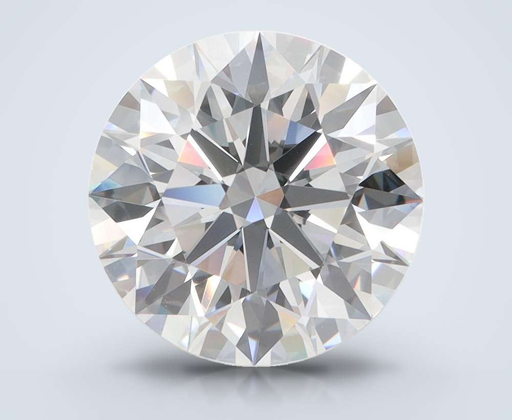 5.51 Carat Round Lab Diamond