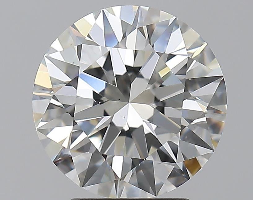 3.25ct H VS2 Rare Carat Ideal Cut Round Diamond