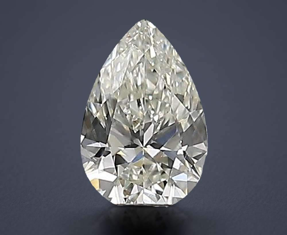0.40 Carat Pear Natural Diamond