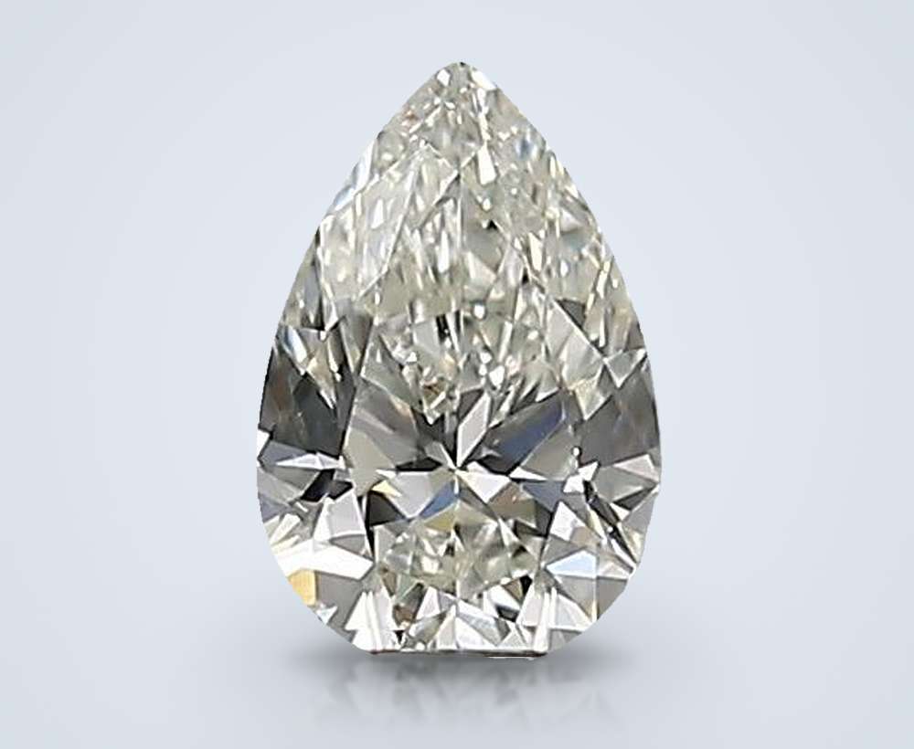 0.40 Carat Pear Natural Diamond