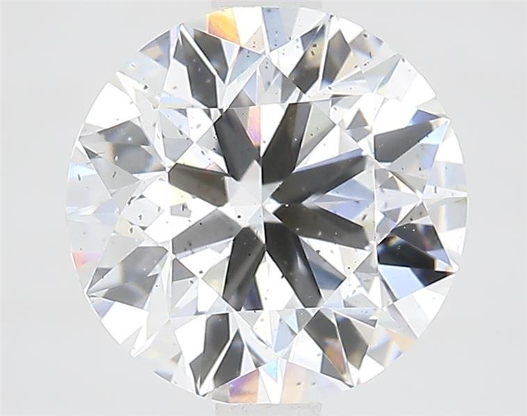 2.01ct E SI2 Rare Carat Ideal Cut Round Lab Grown Diamond