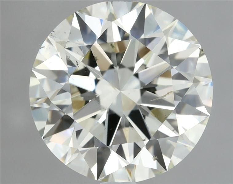 2.10ct K SI1 Rare Carat Ideal Cut Round Diamond