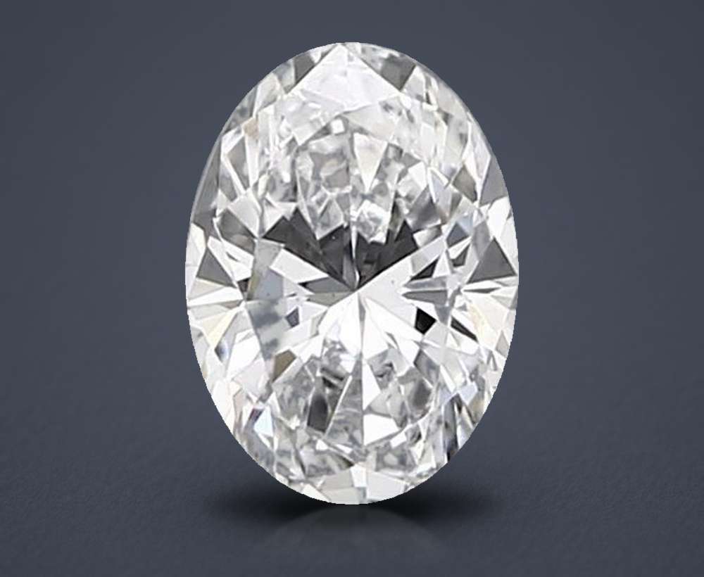 0.61 Carat Oval Lab Diamond