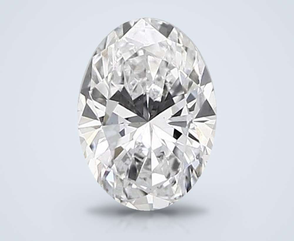0.61 Carat Oval Lab Diamond