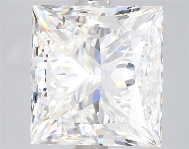 6.11ct E VS1 Very Good Cut Princess Lab Grown Diamond