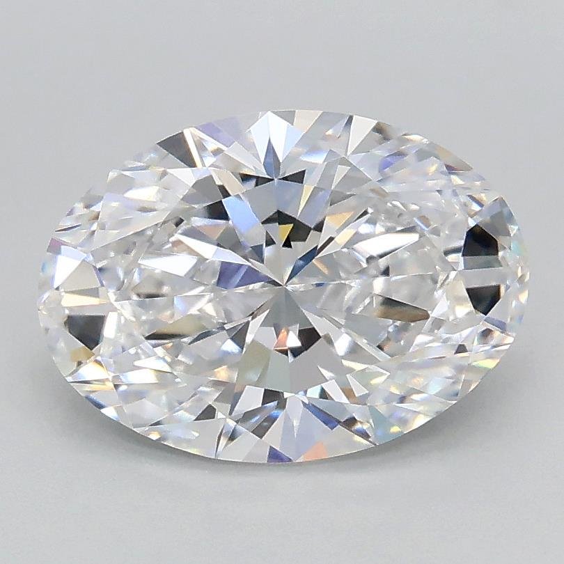 1.57ct D VVS2 Rare Carat Ideal Cut Oval Lab Grown Diamond