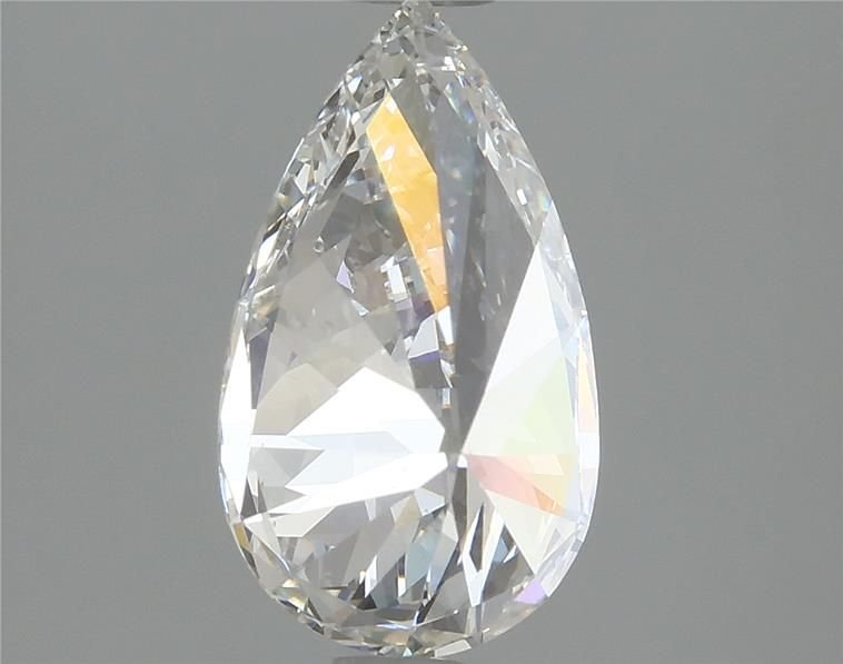 1.28ct F VS2 Rare Carat Ideal Cut Pear Lab Grown Diamond