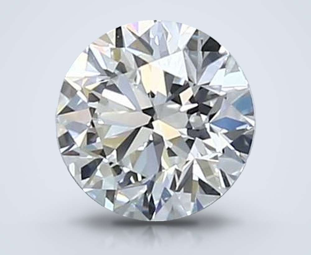 0.54 Carat Round Natural Diamond