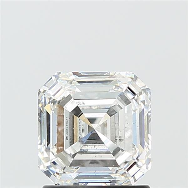 1.51ct F SI1 Excellent Cut Asscher Lab Grown Diamond