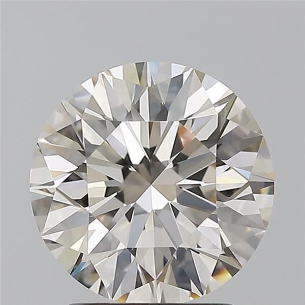 2.50ct K VVS1 Rare Carat Ideal Cut Round Diamond