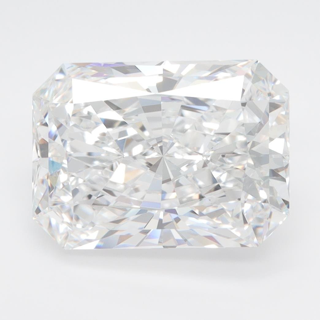 4.58ct D VVS1 Rare Carat Ideal Cut Radiant Lab Grown Diamond