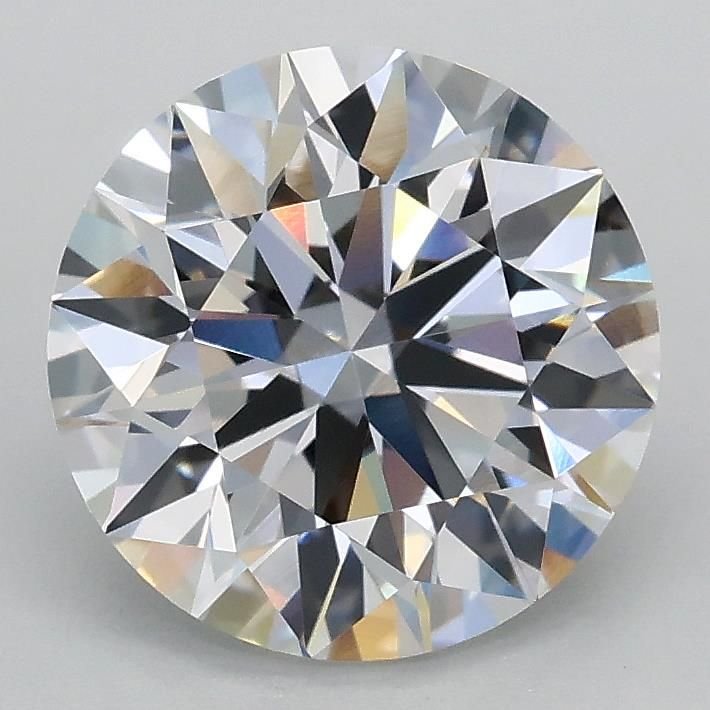 2.02ct D VVS2 Rare Carat Ideal Cut Round Lab Grown Diamond
