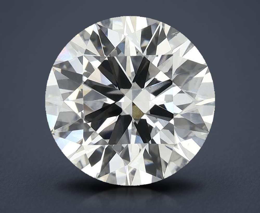 3.96 Carat Round Lab Diamond