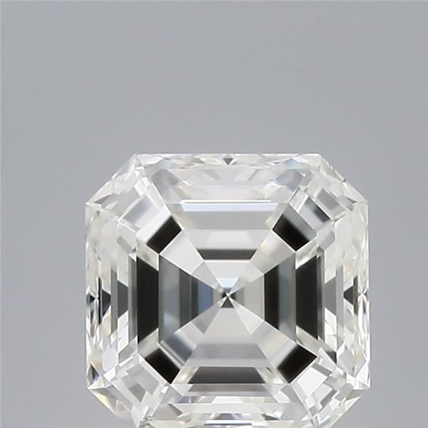 0.70ct H VS2 Rare Carat Ideal Cut Asscher Diamond