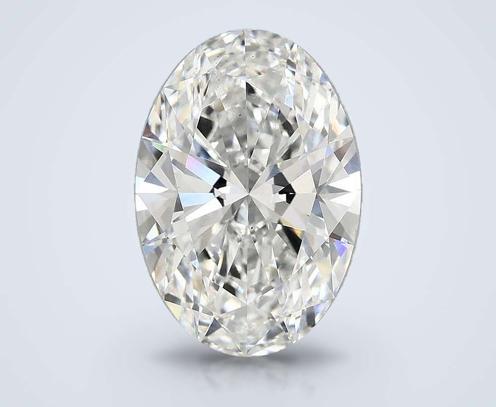 3.90 Carat Oval Lab Diamond