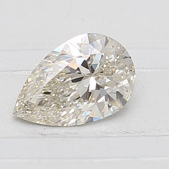 0.74ct I VVS2 Rare Carat Ideal Cut Pear Lab Grown Diamond