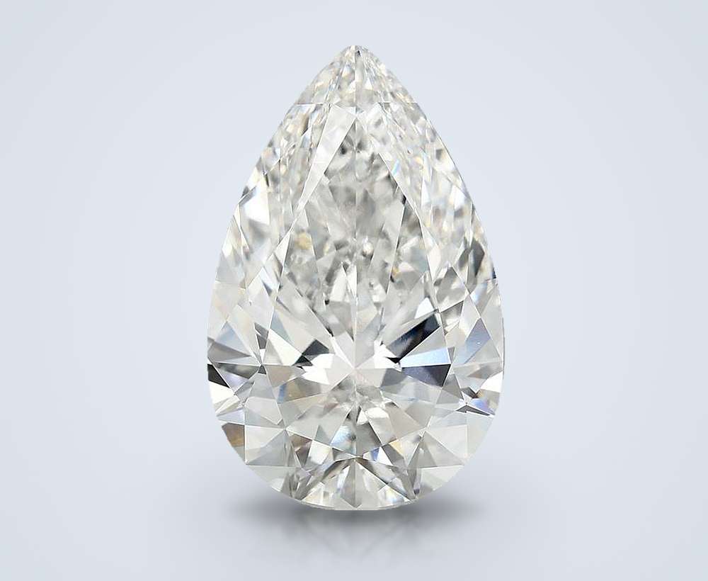 10.74 Carat Pear Lab Diamond