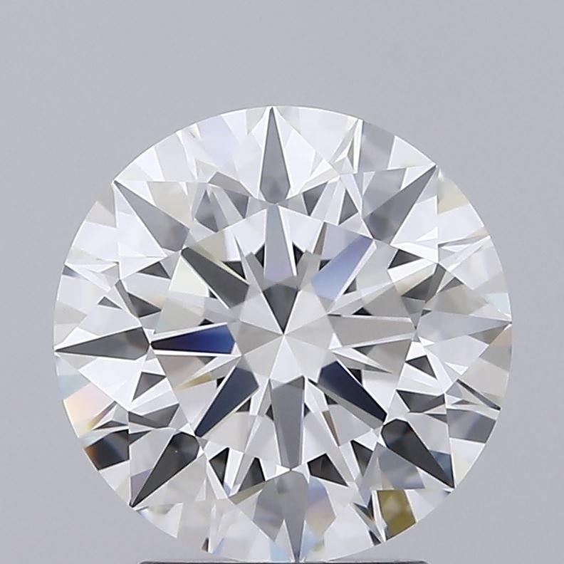 2.76ct F IF Rare Carat Ideal Cut Round Lab Grown Diamond