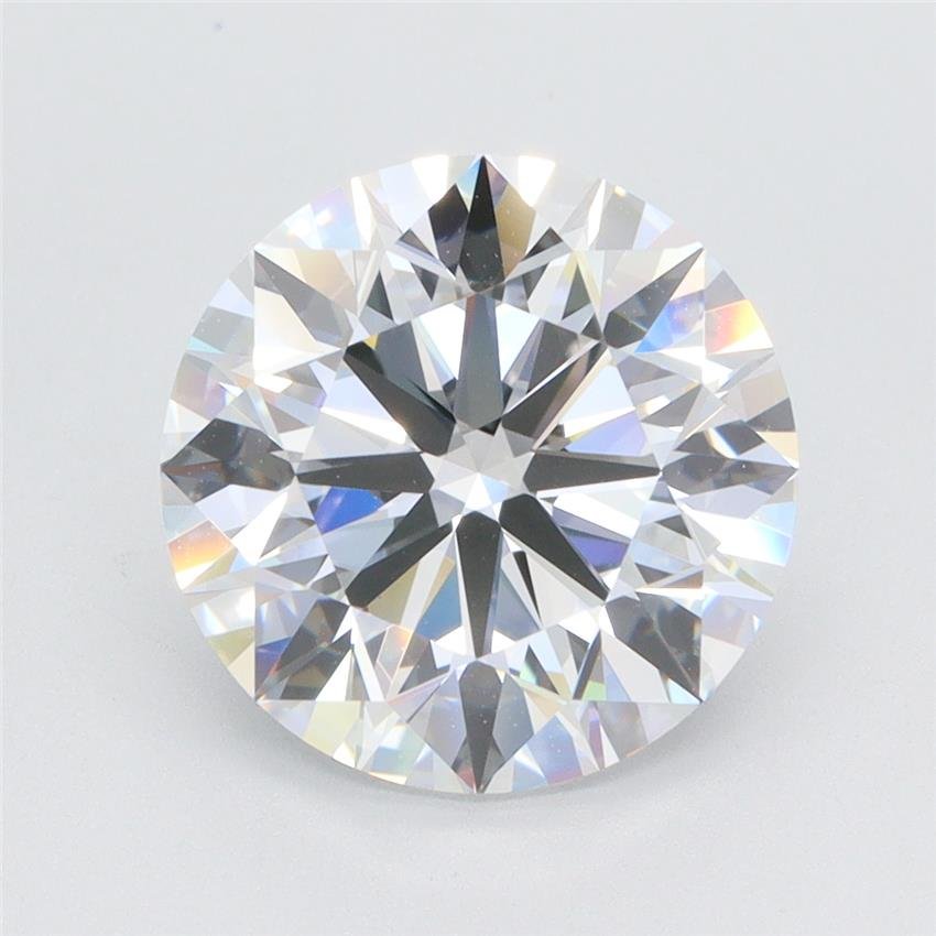 4.01ct E VS1 Rare Carat Ideal Cut Round Lab Grown Diamond