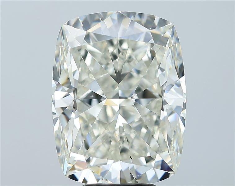 7.04ct K VS2 Rare Carat Ideal Cut Cushion Diamond