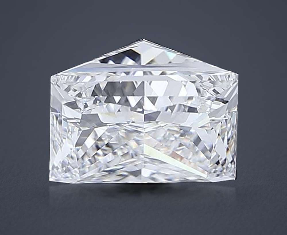 5.76 Carat Princess Lab Diamond