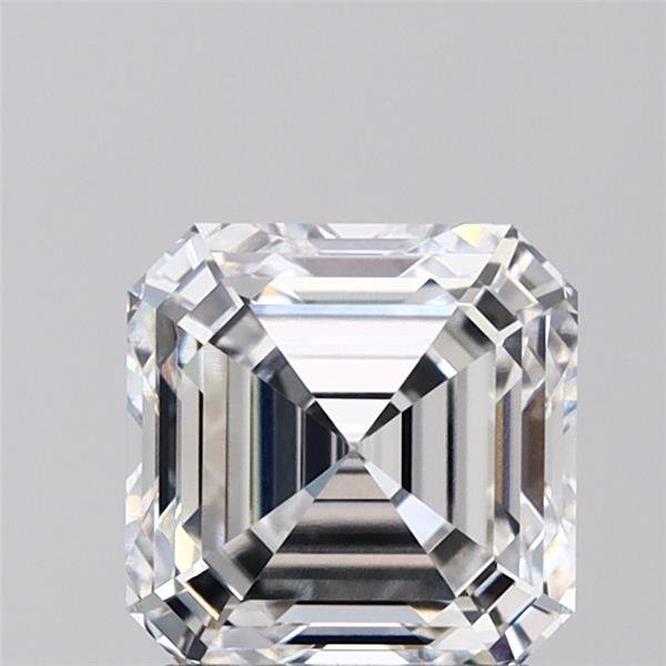 2.05ct F VS1 Rare Carat Ideal Cut Asscher Lab Grown Diamond