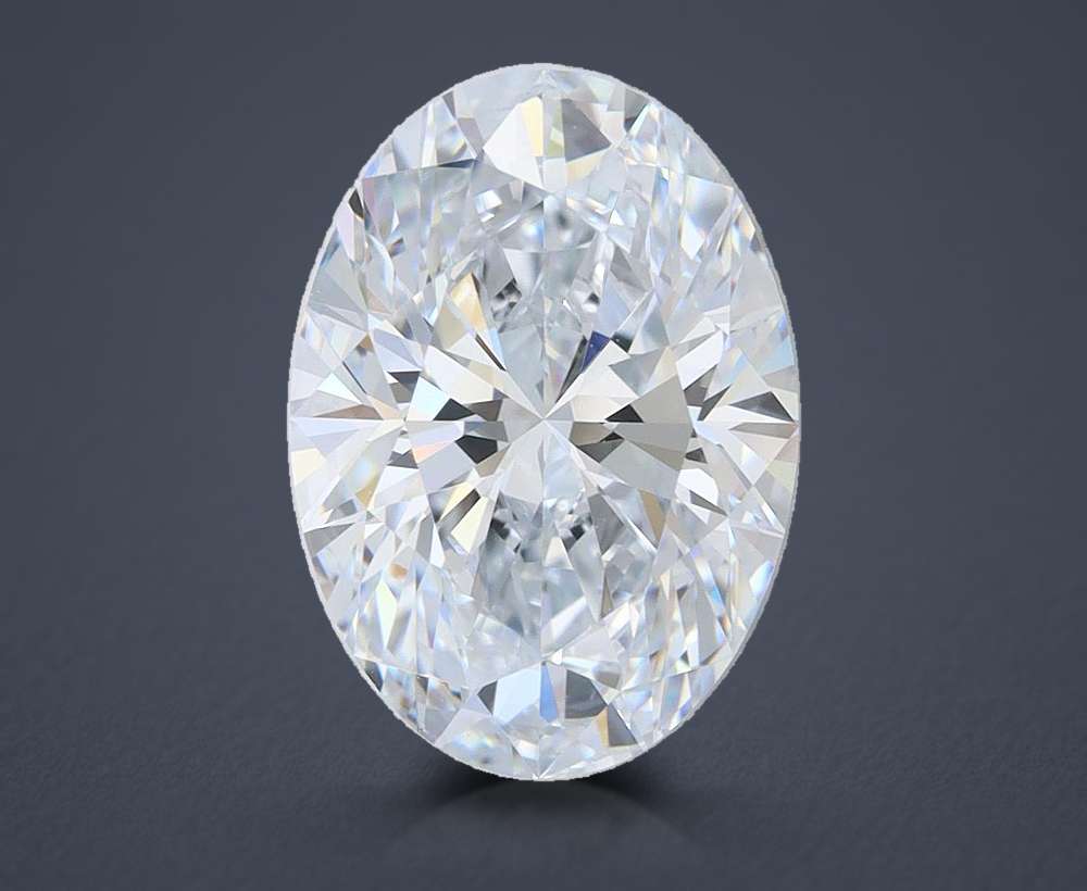 3.53 Carat Oval Lab Diamond