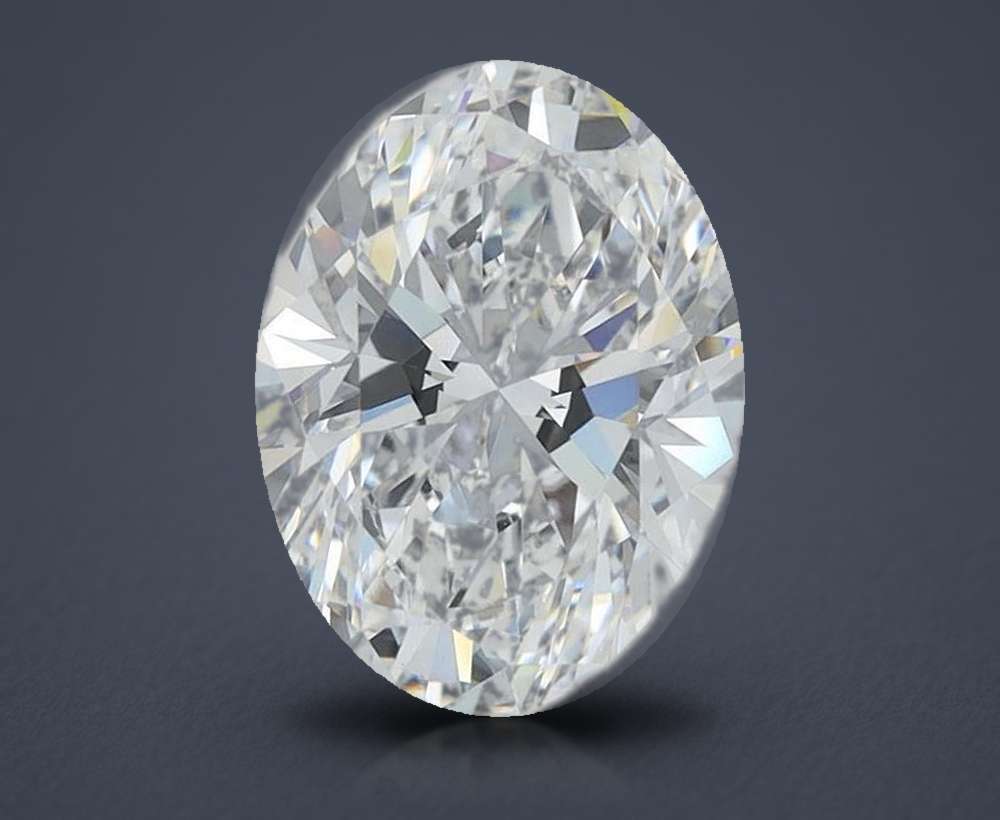 4.81 Carat Oval Lab Diamond